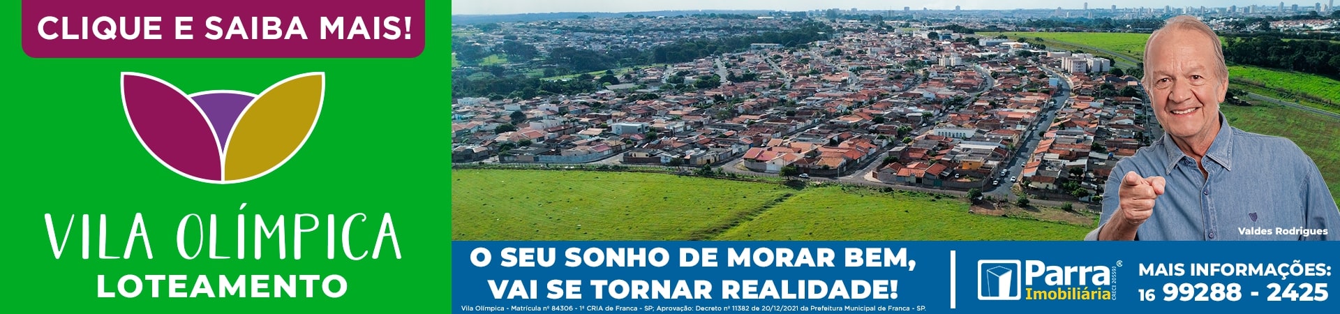 Banner vila olimpica