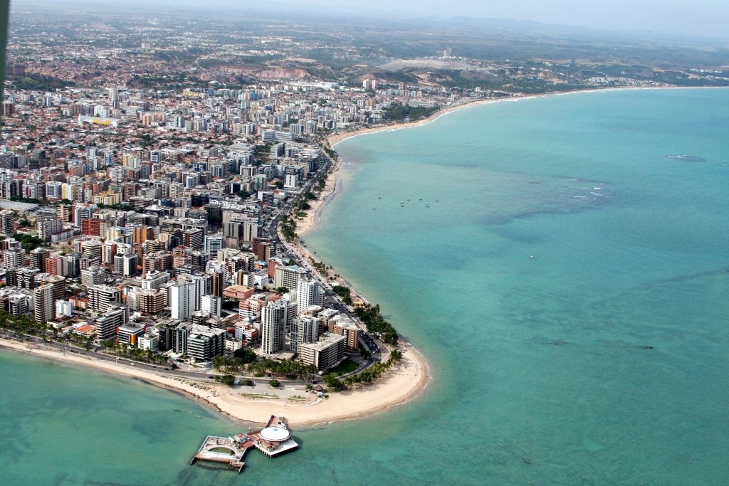 Macei� vista aerea da cidade